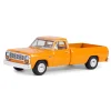 1/64 1982 Dodge Ram D-250, DOT Orange, Blue Collar Series 13