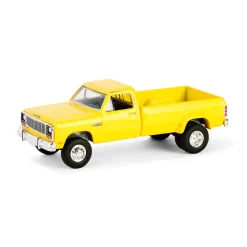 1/64 1982 Dodge Ram D350 Dually, Construction Yellow, Dually Drivers Series 15