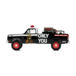 1/64 1987 Dodge Ram D250 with Fire Equipment, Hose & Tank, Smokey Bear Series 4