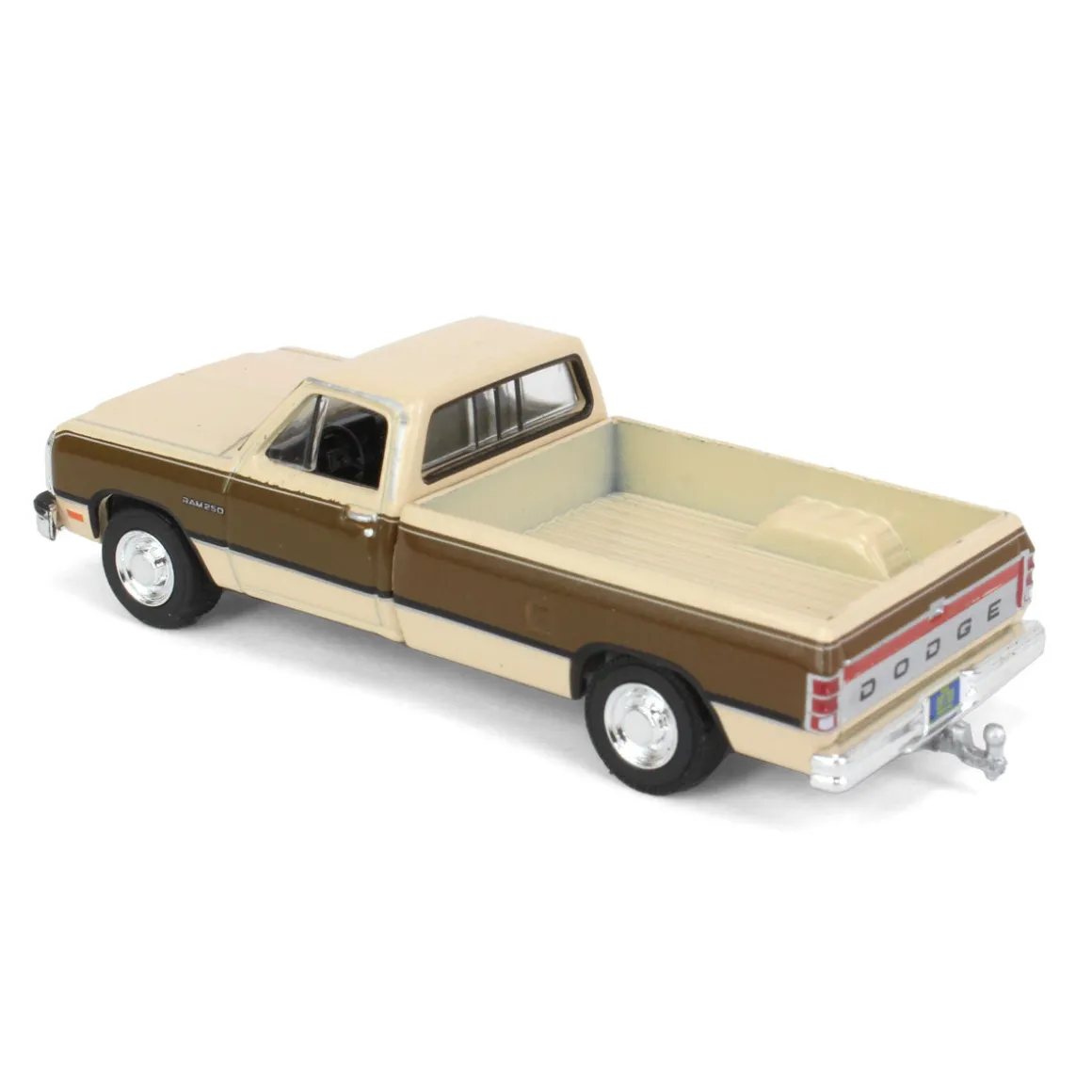 1/64 1992 Dodge Ram 1st Generation, Two Tone Brown, Outback Toys Exclusive