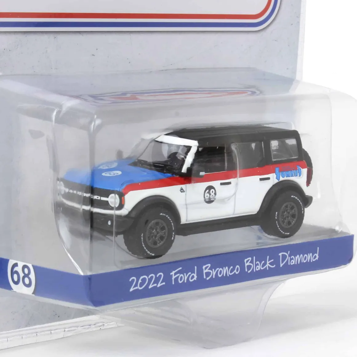 1/64 2022 Ford Bronco Black Diamond, Summit Racing #68, Hobby Exclusive
