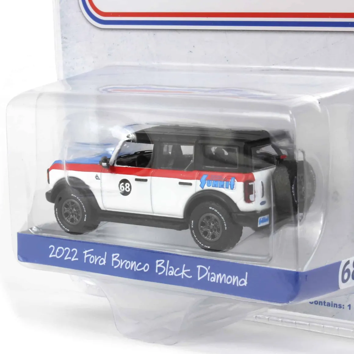 1/64 2022 Ford Bronco Black Diamond, Summit Racing #68, Hobby Exclusive