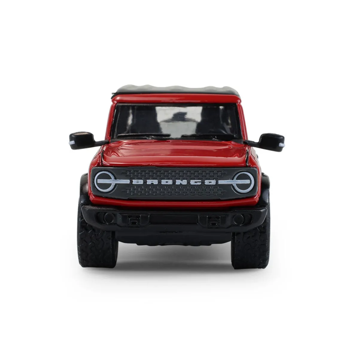 1/64 2024 Ford Bronco 4-Door Badlands, Hot Pepper Red Metallic, Showroom Floor Series 7