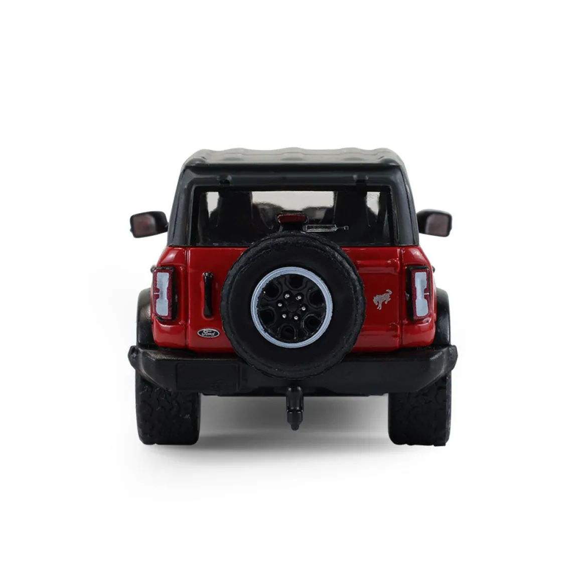 1/64 2024 Ford Bronco 4-Door Badlands, Hot Pepper Red Metallic, Showroom Floor Series 7