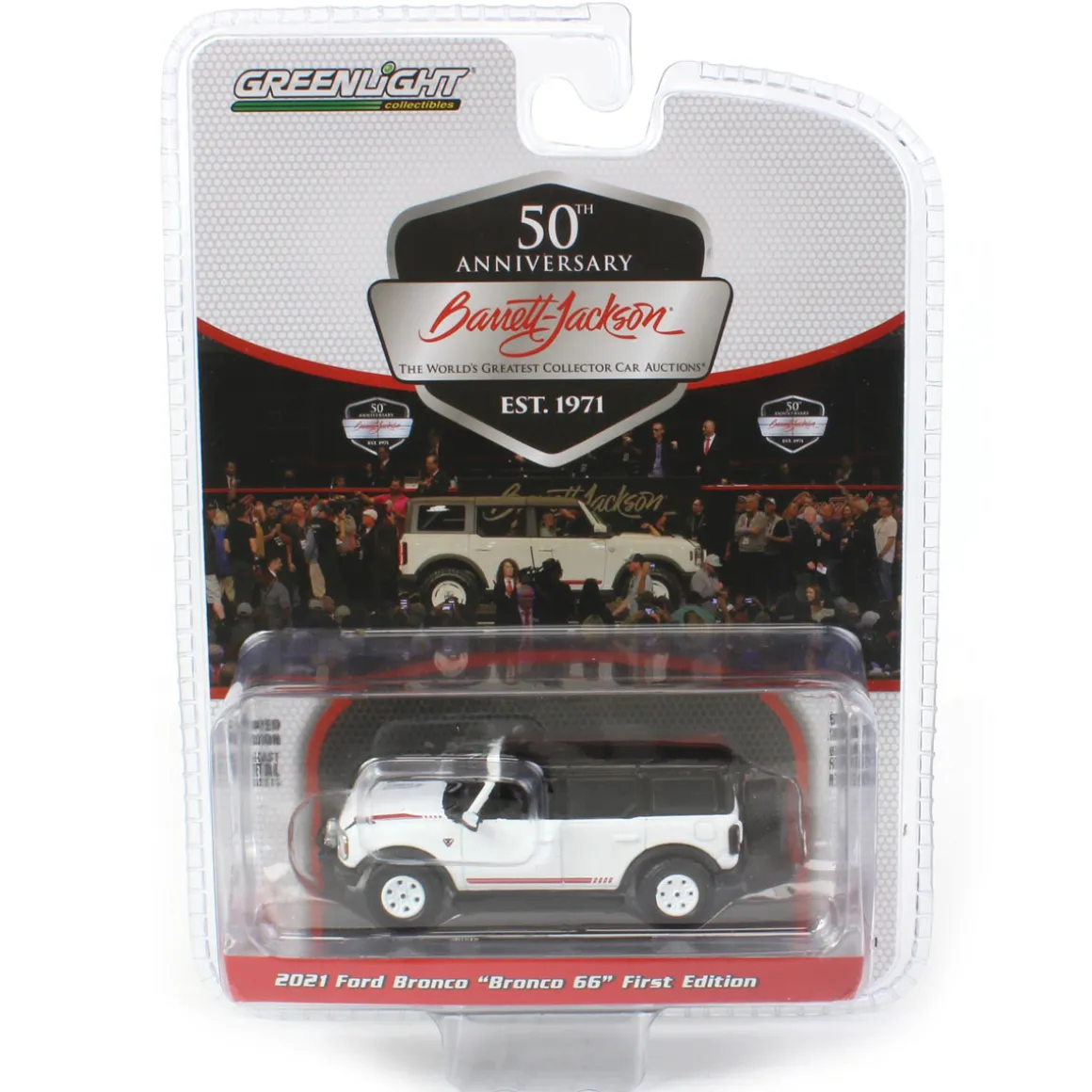 1/64 2021 Ford Bronco First Edition (Bronco 66), Barrett Jackson Scottsdale Series 11