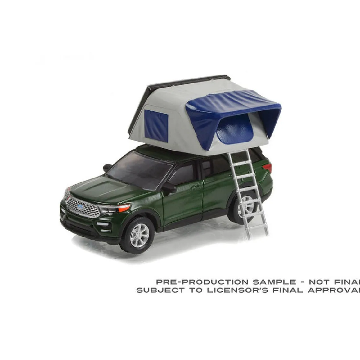 1/64 2022 Ford Explorer with Rooftop Tent, Great Outdoors Series 2
