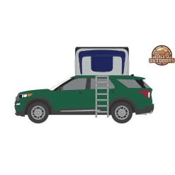 1/64 2022 Ford Explorer with Rooftop Tent, Great Outdoors Series 2