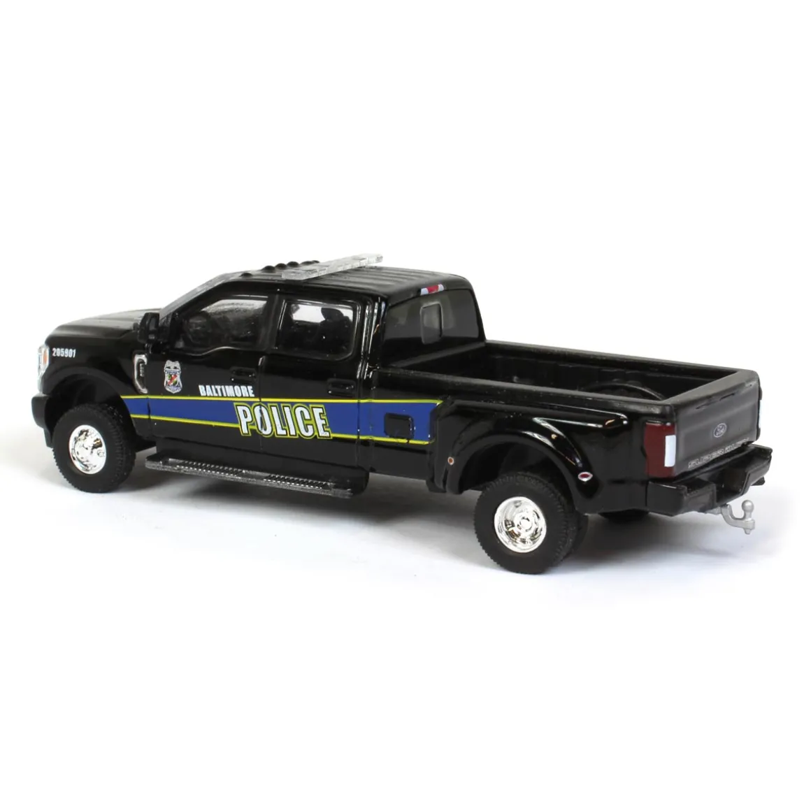 1/64 2019 Ford F-350 Dually, Baltimore Police, Dually Drivers Series 5