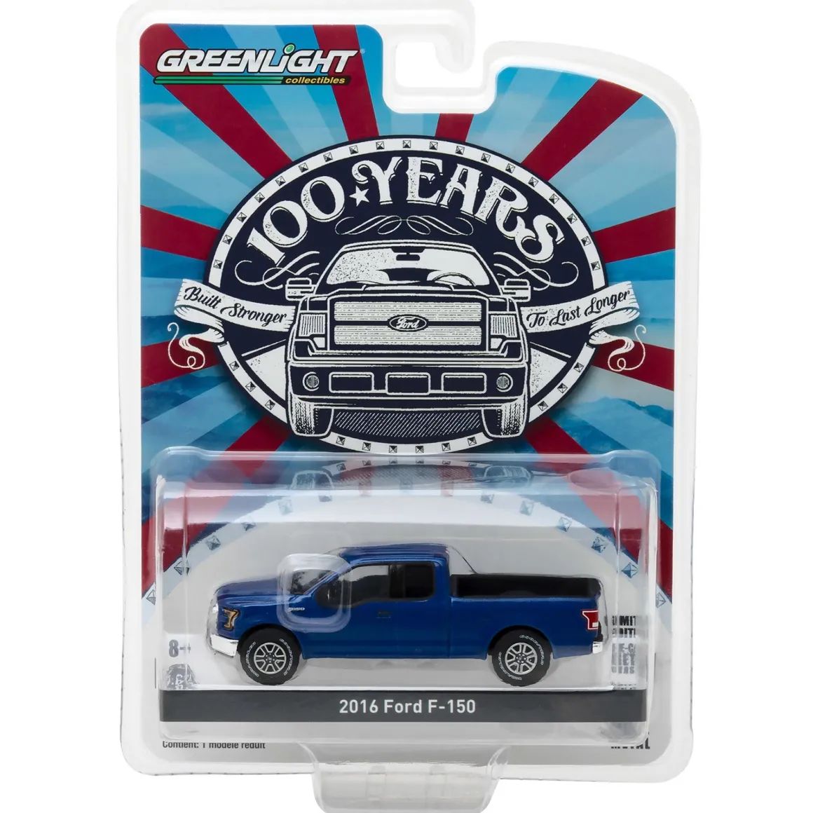 1/64 2016 Ford F-150, Ford Trucks 100 years, Anniversary Collection Series 5