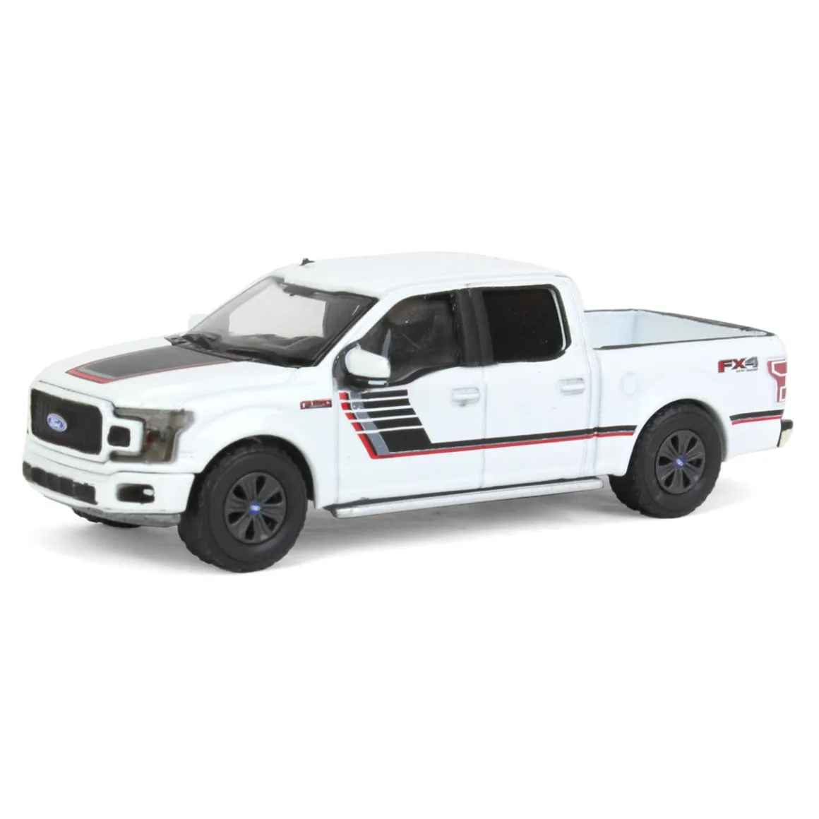 1/64 2018 Ford F-150 Lariat FX4 Special Edition, White, All-Terrain Series 14