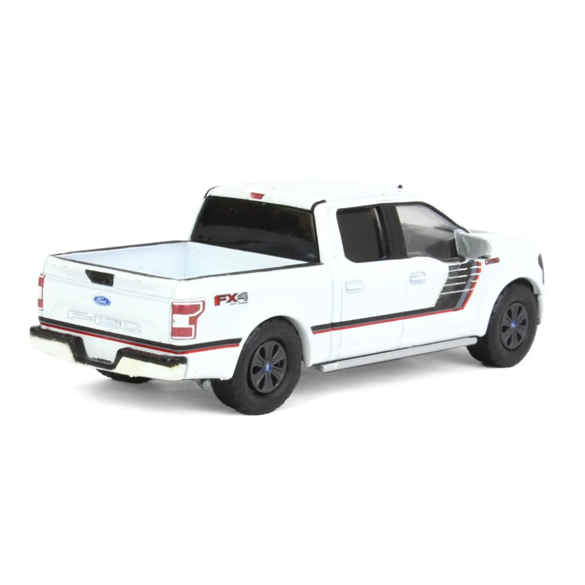 1/64 2018 Ford F-150 Lariat FX4 Special Edition, White, All-Terrain Series 14