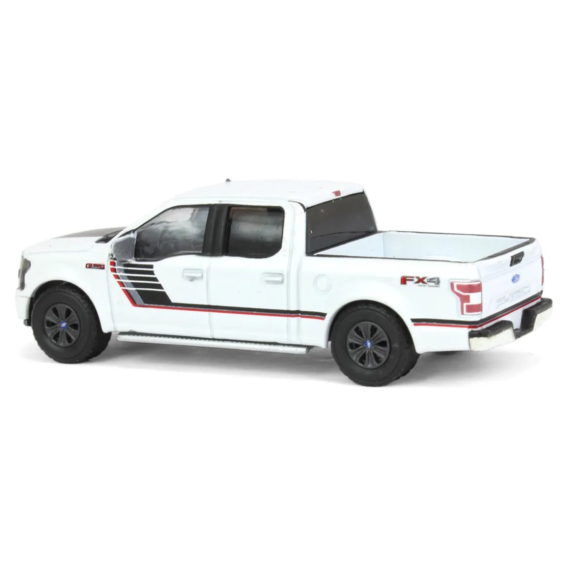 1/64 2018 Ford F-150 Lariat FX4 Special Edition, White, All-Terrain Series 14