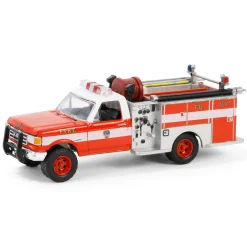 1/64 1987 Ford F-350 Mini Pumper Fire Truck, FDNY, Hobby Exclusive