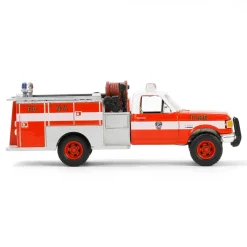 1/64 1987 Ford F-350 Mini Pumper Fire Truck, FDNY, Hobby Exclusive