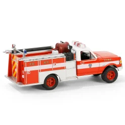 1/64 1987 Ford F-350 Mini Pumper Fire Truck, FDNY, Hobby Exclusive