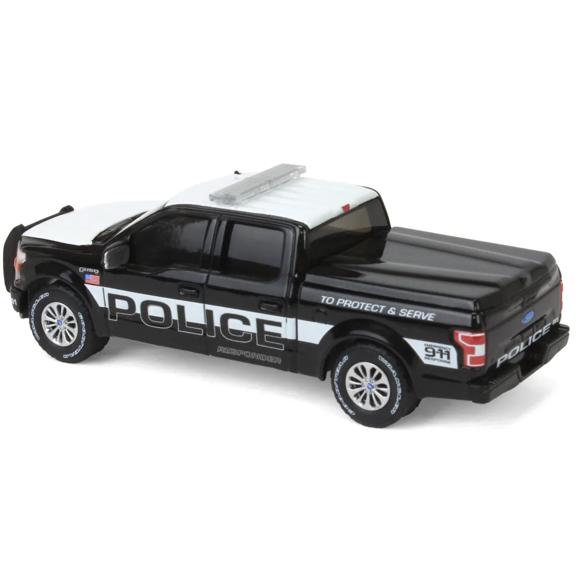 1/64 2018 Ford F-150 Police Responder, To Protect & Serve, Hobby Exclusive