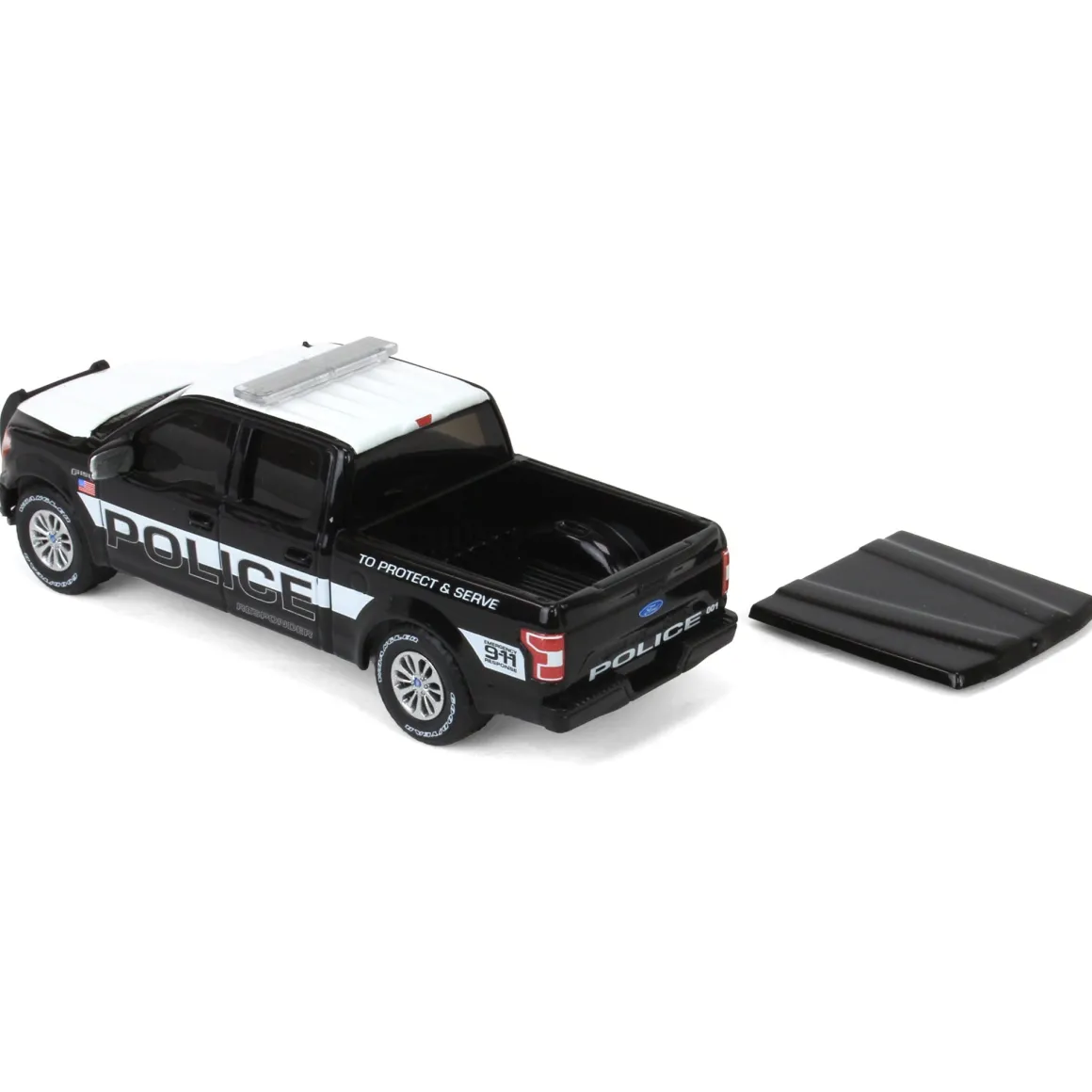 1/64 2018 Ford F-150 Police Responder, To Protect & Serve, Hobby Exclusive