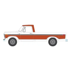 1/64 1977 Ford F150 Ranger XLT, Orange & White, All-Terrain Series 17