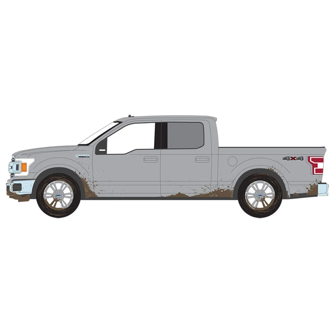 1/64 2020 Ford F-150 SuperCrew, All-Terrain Series 15