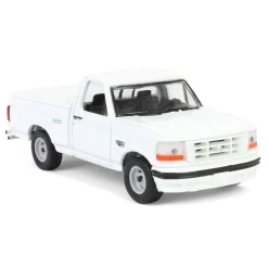 1/64 1994 Ford F-150 SVT Lightning with Tonneau Bed Cover, White, Hobby Exclusive