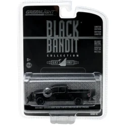 1/64 2015 Ford F-150 with Blade and Spreader Black Bandit Pickup Truck, series 16 by Greenlight