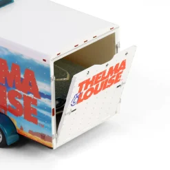 1/64 1967 Ford F-250 with Enclosed Car Hauler & 1966 Ford Thunderbird, Thelma & Louise, Hollywood Hitch & Tow Series 13