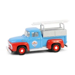 1/64 1956 Ford F-100 with Tool Boxes & Ladders, Chevron Special Edition Series 1