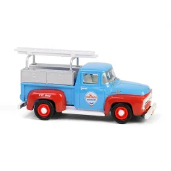 1/64 1956 Ford F-100 with Tool Boxes & Ladders, Chevron Special Edition Series 1
