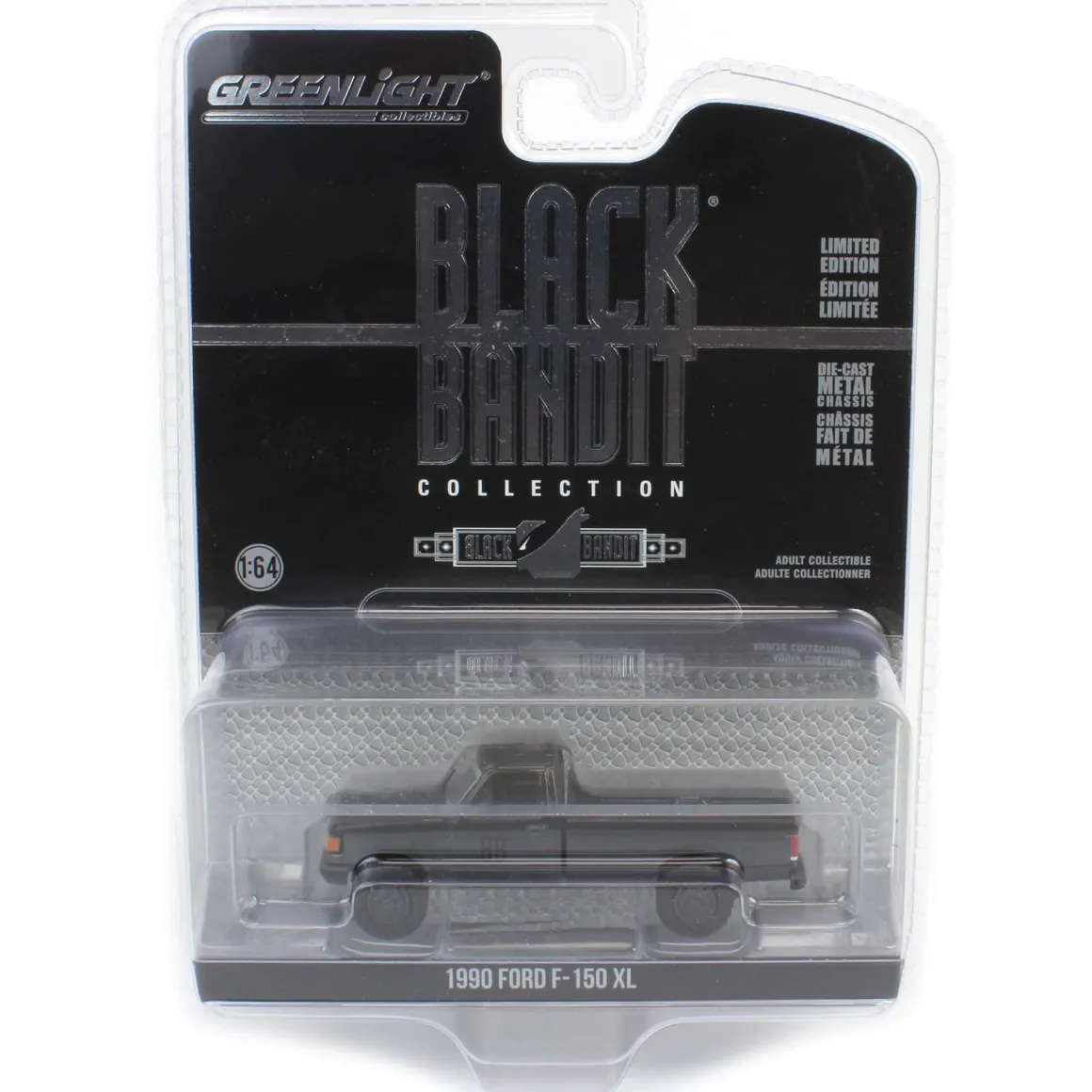 1/64 1990 Ford F-150 XL, Black Bandit Series 29