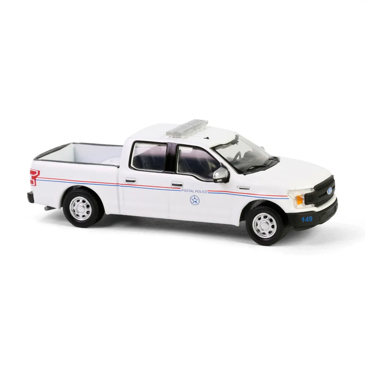 1/64 2020 Ford F-150 XL, United States Postal Service (USPS) Postal Police, Hobby Exclusive
