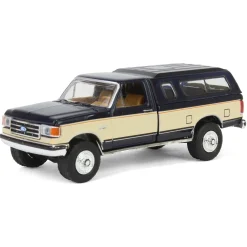 1/64 1991 Ford F-150 XLT Lariat with Camper Shell & Spare Tires, Hobby Shop Series 16