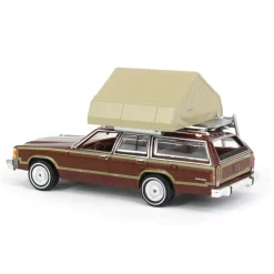 1/64 1979 Ford LTD Country Squire with Cartop Sleeper Tent, Great Outdoors Series 2