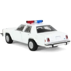 1/64 1980-91 Ford LTD Crown Victoria, Blank White with Light Bar & Grill Guard, Hot Pursuit