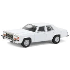 1/64 1980-91 Ford LTD Crown Victoria, Blank White, Hot Pursuit
