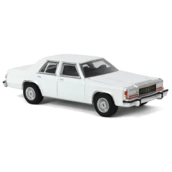 1/64 1980-91 Ford LTD Crown Victoria, Blank White, Hot Pursuit