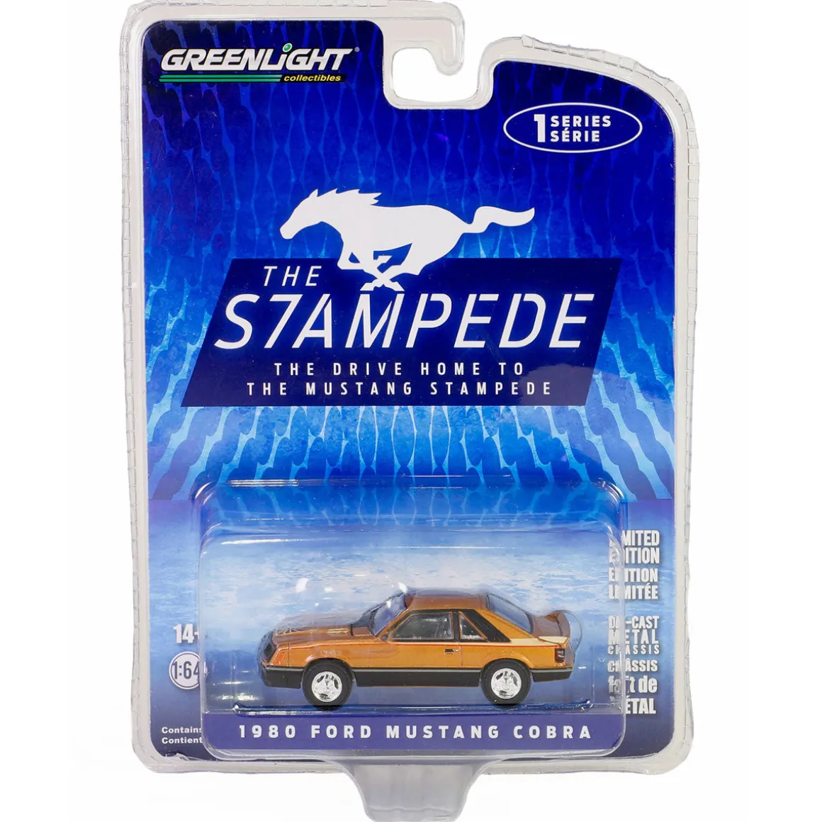 1/64 1980 Ford Mustang Cobra, The Drive Home to the Mustang Stampede Series 1