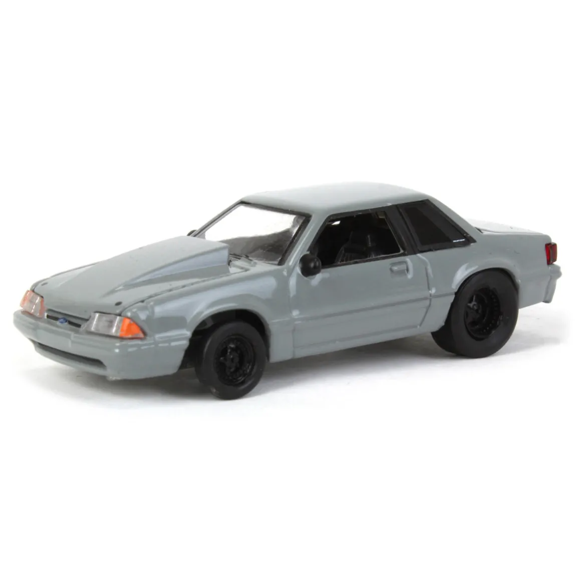 1/64 1993 Ford Mustang Gray Drag Car, LP Diecast Exclusive