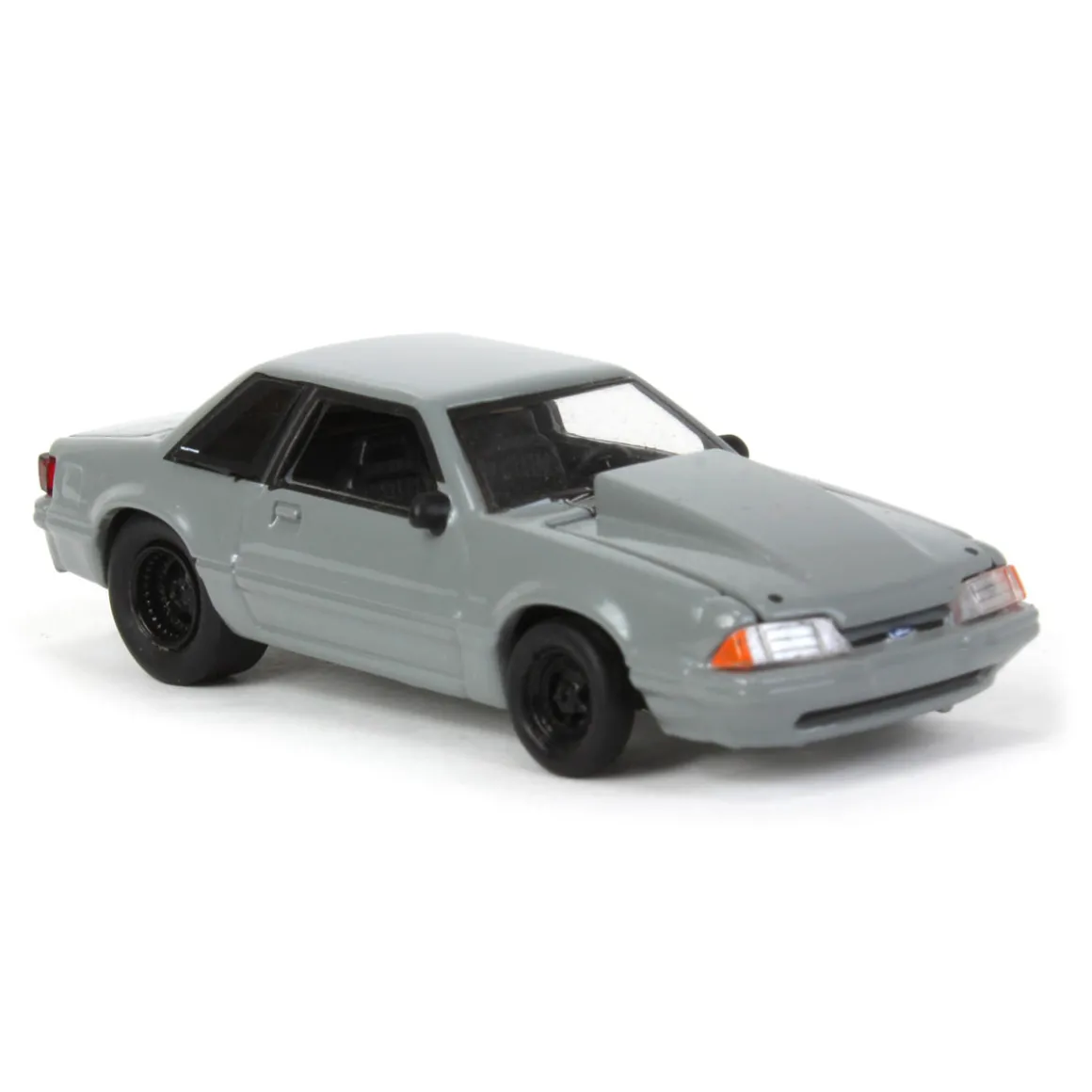 1/64 1993 Ford Mustang Gray Drag Car, LP Diecast Exclusive