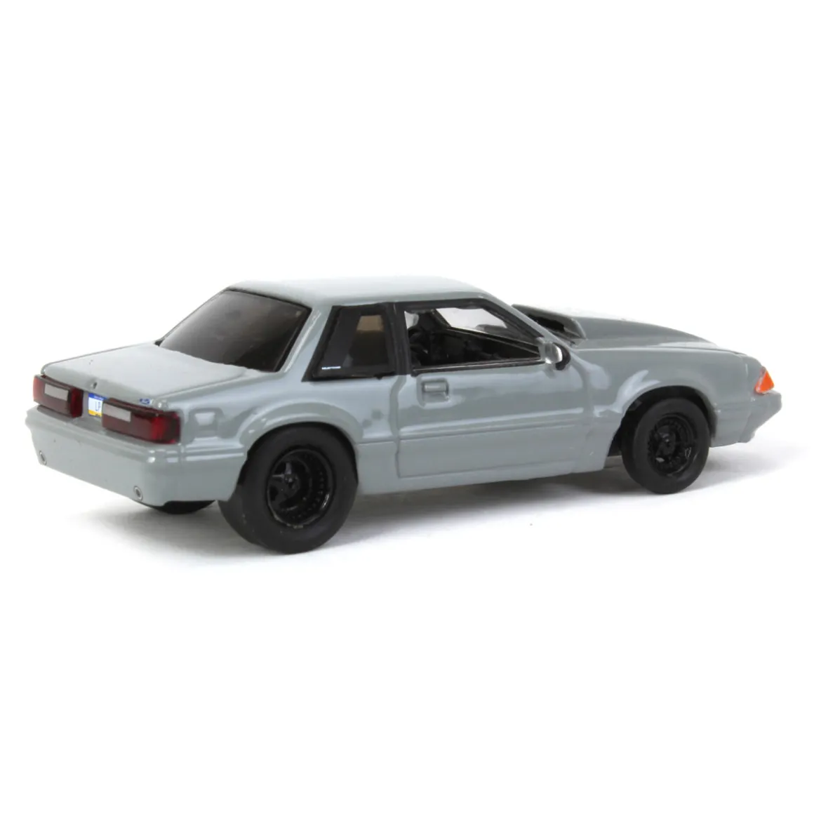 1/64 1993 Ford Mustang Gray Drag Car, LP Diecast Exclusive