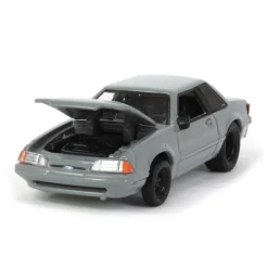 1/64 1993 Ford Mustang Gray Drag Car, LP Diecast Exclusive