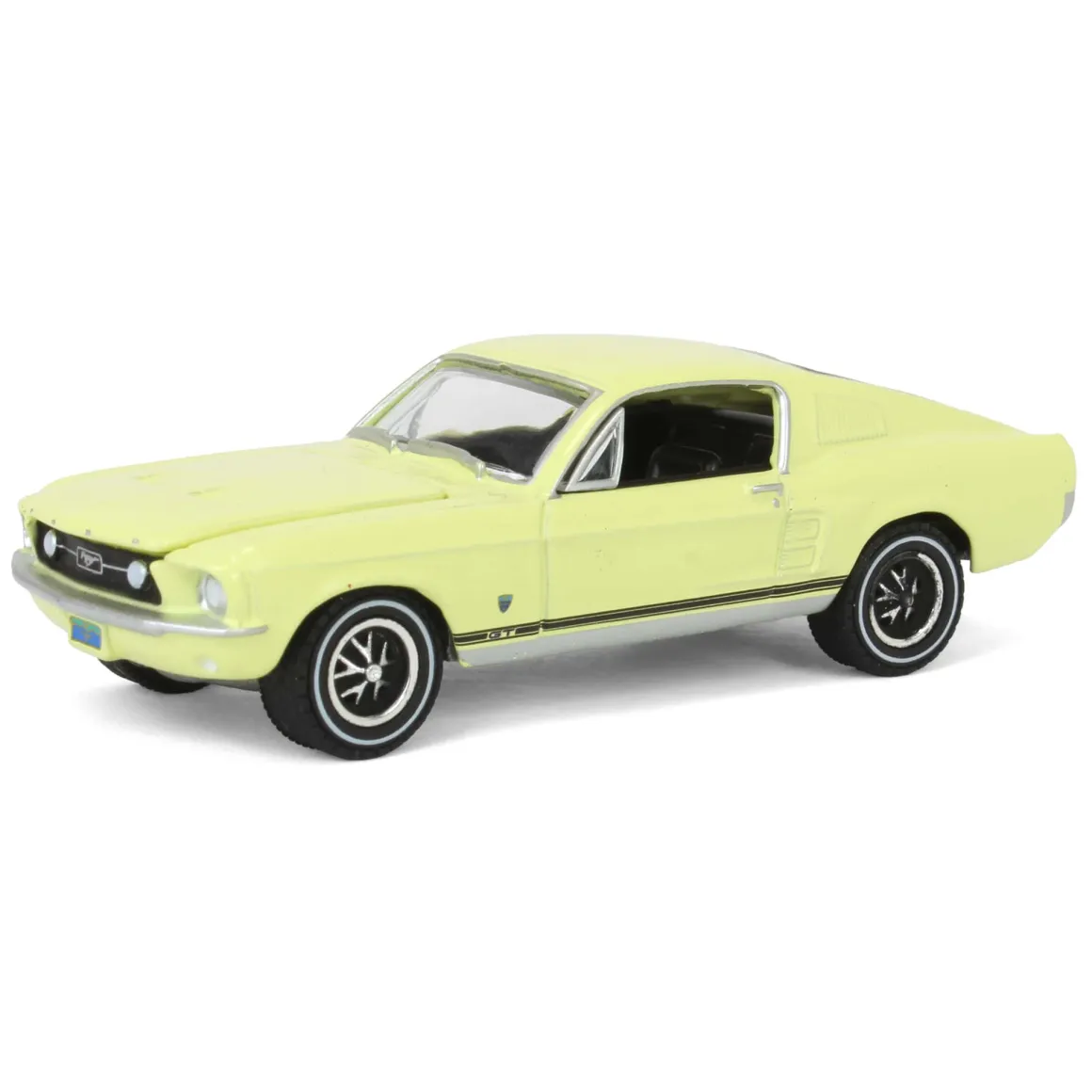1/64 1967 Ford Mustang GT Fastback High Country Special, Aspen Gold, Hobby Exclusive