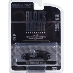 1/64 2023 Ford Mustang Mach-E GT, Black Bandit Series 28