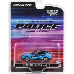 1/64 2022 Ford Mustang Mach-E Police GT Performance Edition, Hobby Exclusive