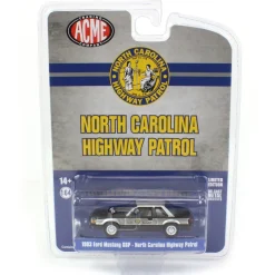 1/64 1993 Ford Mustang SSP, North Carolina Highway Patrol, ACME Exclusive