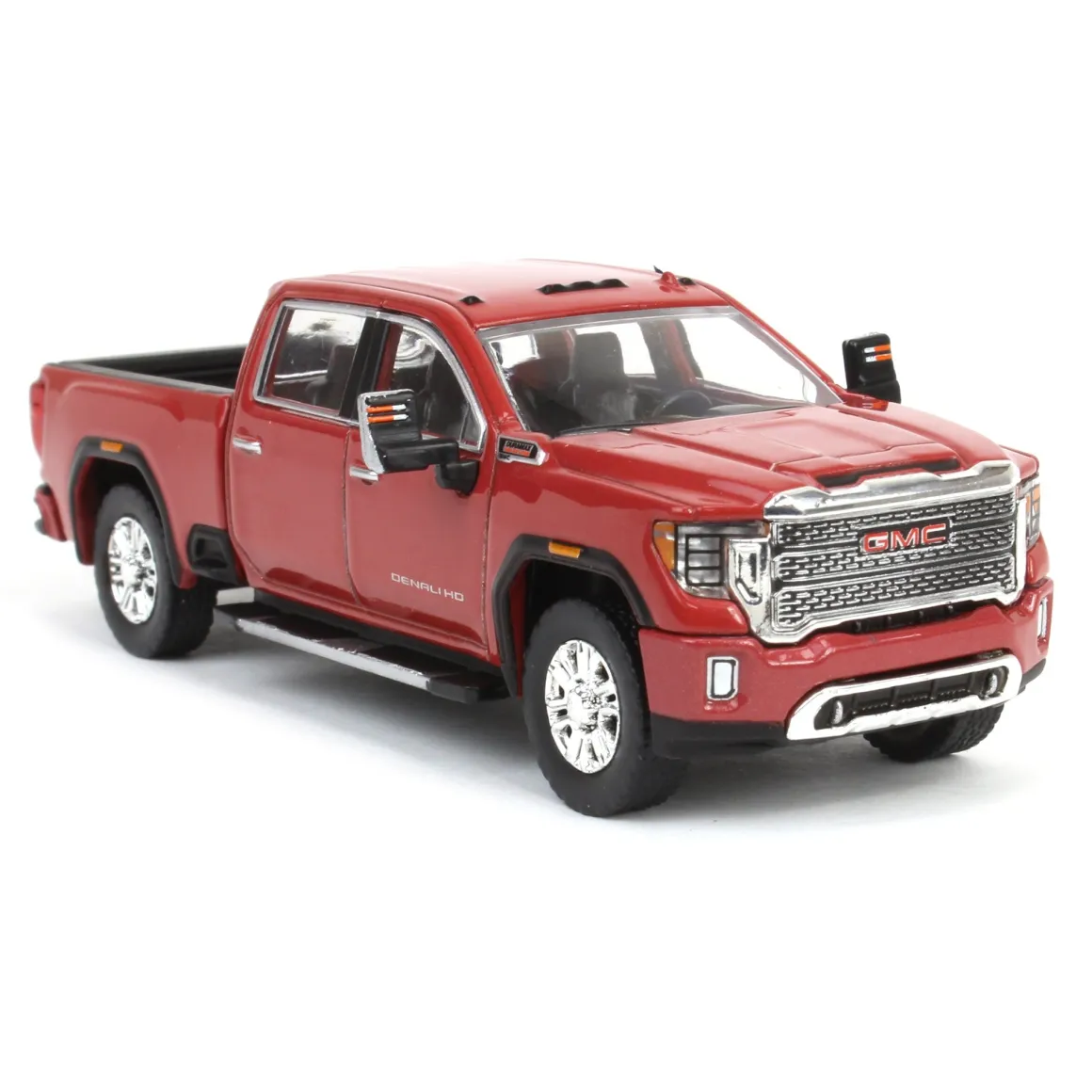 1/64 2022 GMC Sierra 2500 Denali, Cayenne Red, Karson Diecast Exclusive