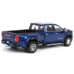 1/64 2022 GMC Sierra 3500 Denali Dually, Pacific Blue, Karson Diecast Exclusive