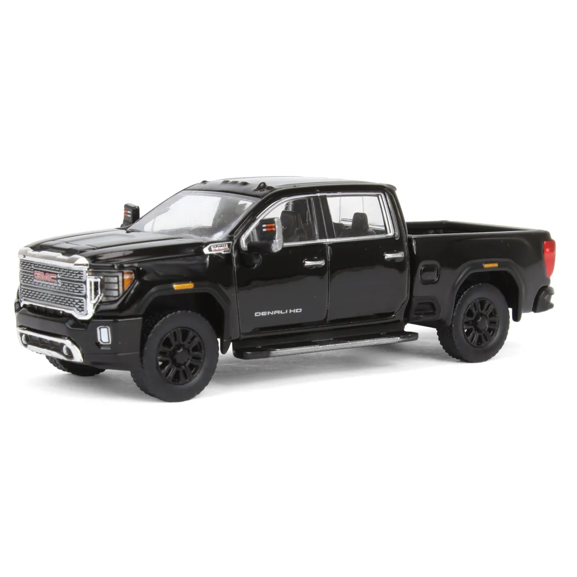 1/64 2022 GMC Sierra 2500 Denali, Onyx Black, Karson Diecast Exclusive