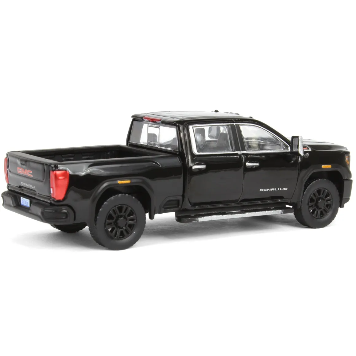 1/64 2022 GMC Sierra 2500 Denali, Onyx Black, Karson Diecast Exclusive