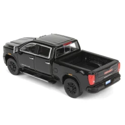1/64 2022 GMC Sierra 2500 Denali, Onyx Black, Karson Diecast Exclusive