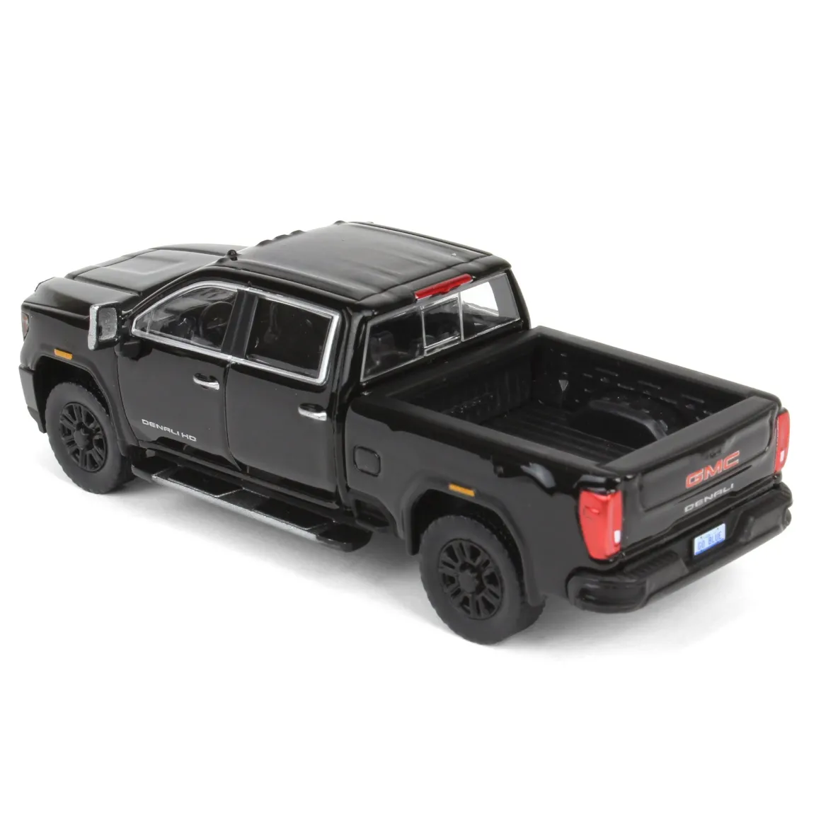1/64 2022 GMC Sierra 2500 Denali, Onyx Black, Karson Diecast Exclusive